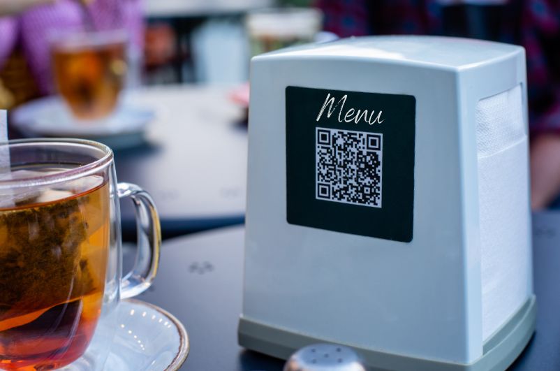 Système de gestion de menu de restaurant via QR code proposé par MMBeWeb