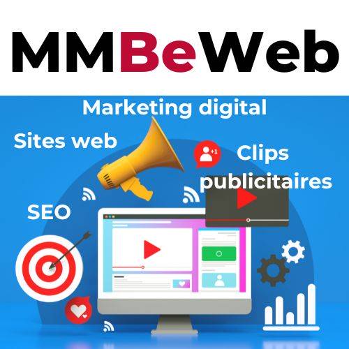 Marketing digital, sites web, clips publicitaires, SEO (MMBeWeb)